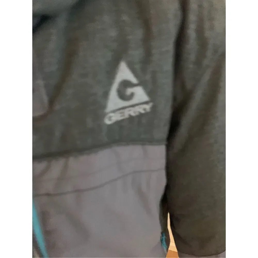 Gerry kids jacket size m 10/12 gray blue